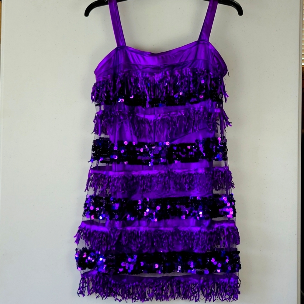 Modern flapper Halloween dress 🎃